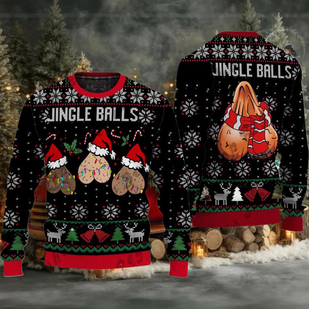 2025 Jingle Balls Ugly Christmas Sweater 3D 2025 Jingle Balls Ugly Christmas Sweater 3D
