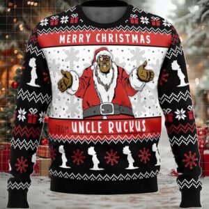 2025 Merry Christmas From Uncle Ruckus Ugly Christmas Sweater 2025 Merry Christmas From Uncle Ruckus Ugly Christmas Sweater