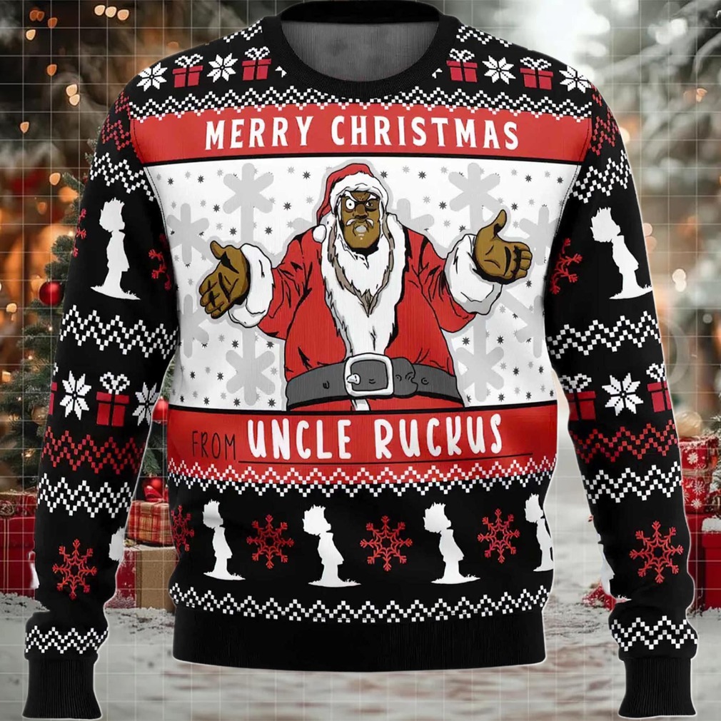 2025 Merry Christmas From Uncle Ruckus Ugly Christmas Sweater
