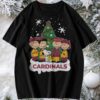 Chicago Bears Peanuts Christmas T shirt Chicago Bears Peanuts Christmas T shirt