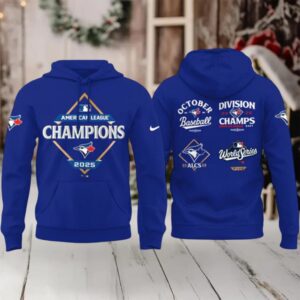 2025 American League Champions Toronto Blue Jay Hoodie – Blue
