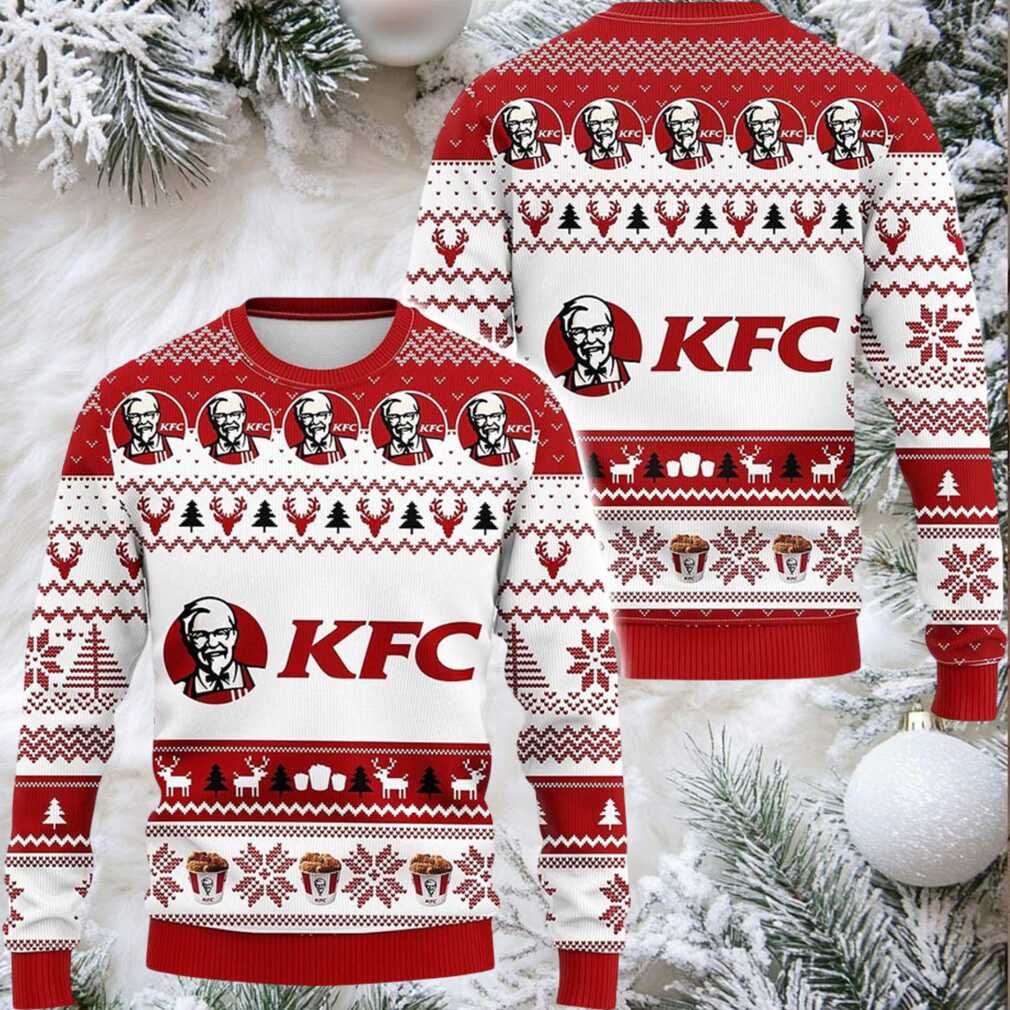 2025 KFC Kentucky Fried Chicken Ugly Christmas Sweater
