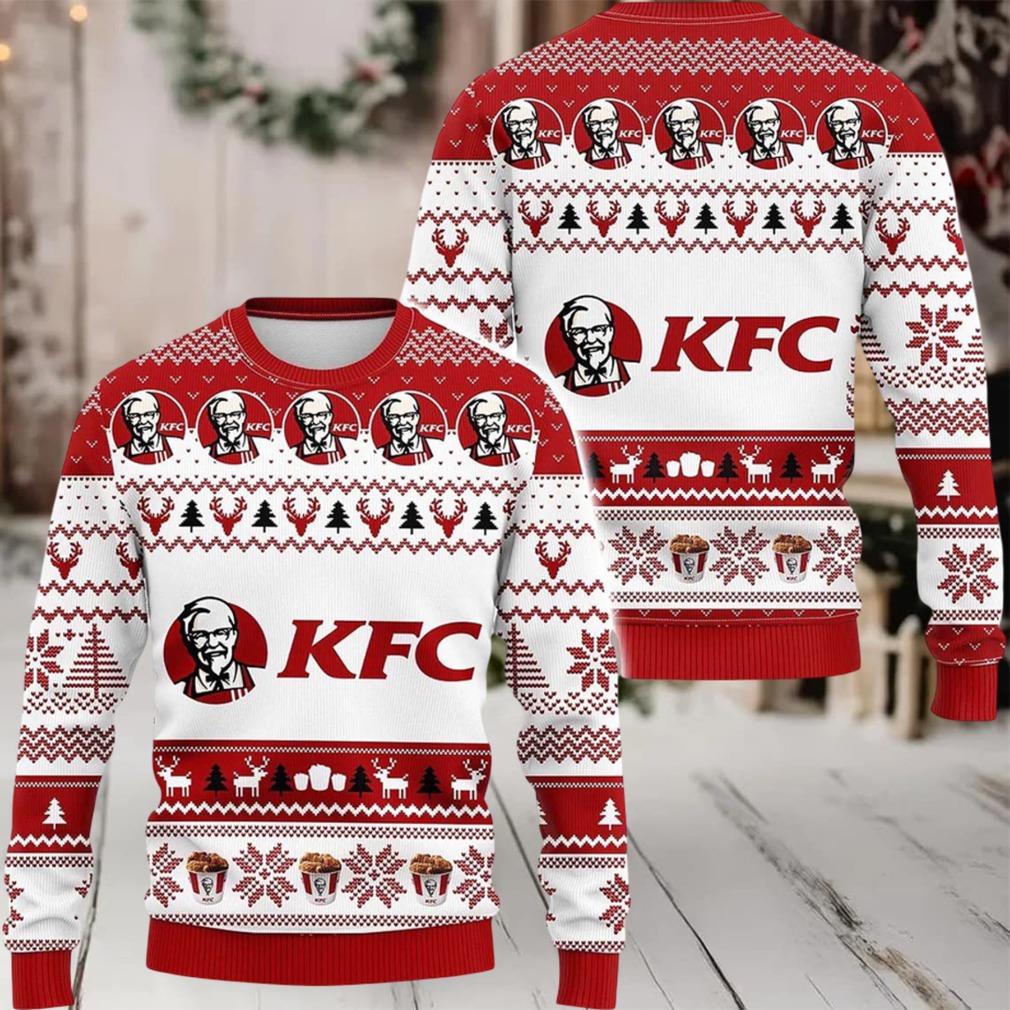 2025 KFC Kentucky Fried Chicken Ugly Christmas Sweater 2025 KFC Kentucky Fried Chicken Ugly Christmas Sweater