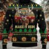 2025 Trump And Santa Ugly Christmas Sweater 2025 Trump And Santa Ugly Christmas Sweater
