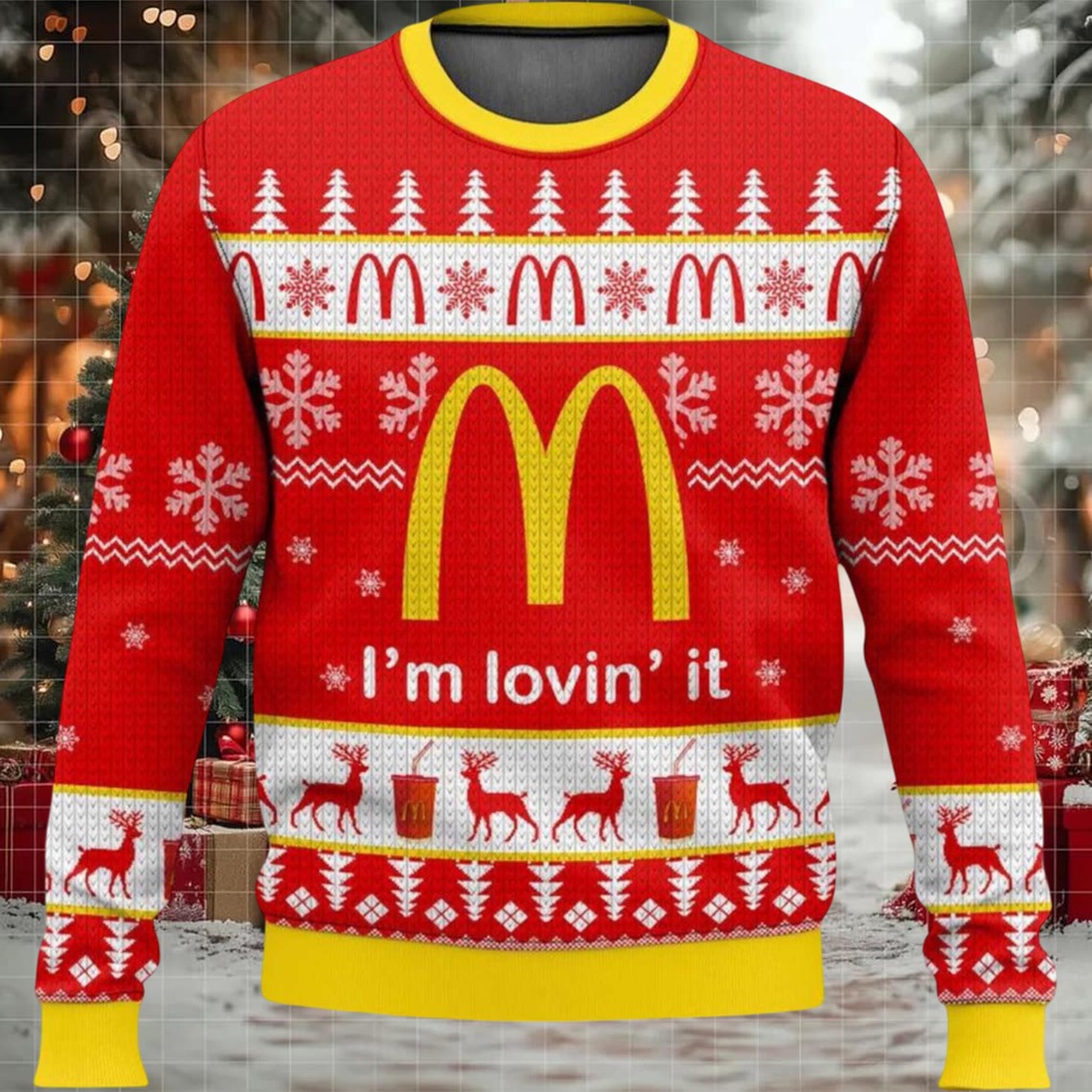 2025 McDonald’s I’m Lovin’ It Ugly Christmas Sweater