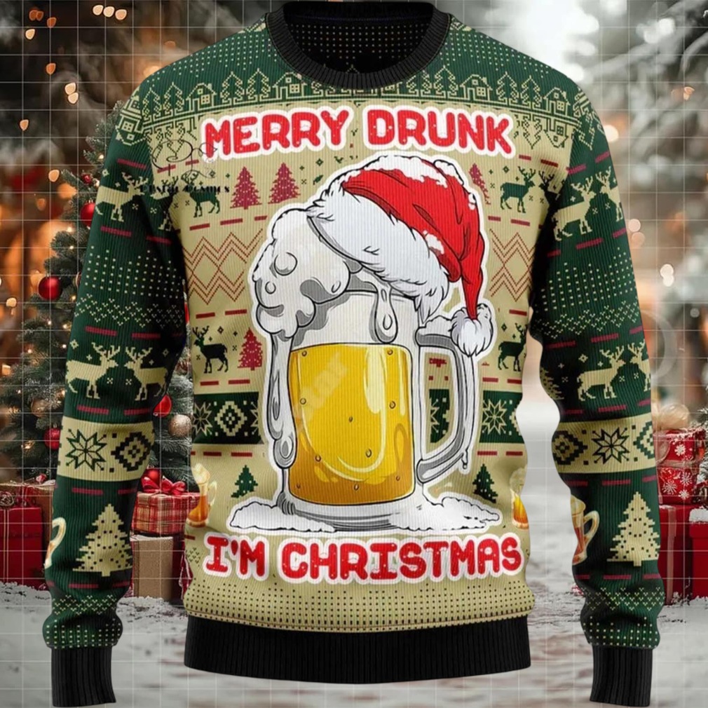 2025 Merry Drunk I’m Christmas Ugly Sweater