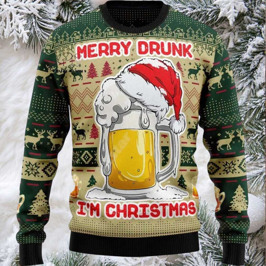 2025 Merry Drunk I’m Christmas Ugly Sweater