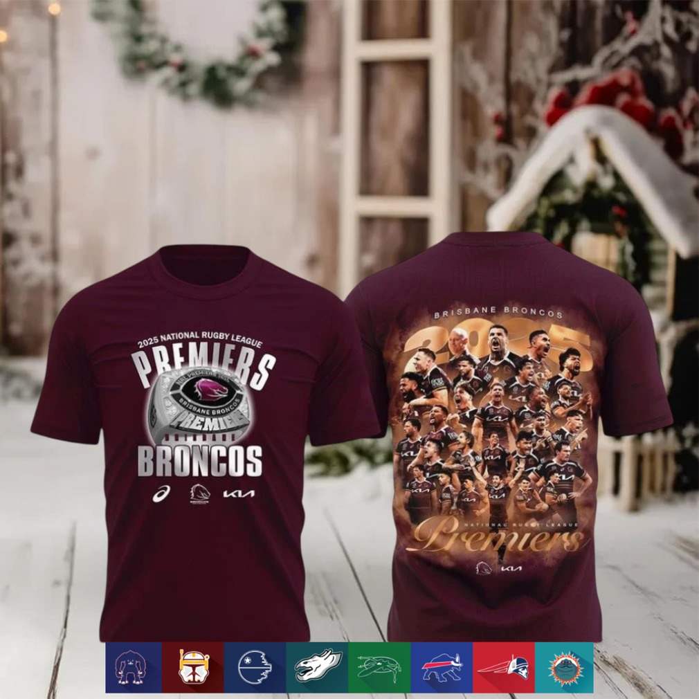 2025 National Rugby League Premiers Brisbane Broncos shirt 2025 National Rugby League Premiers Brisbane Broncos shirt