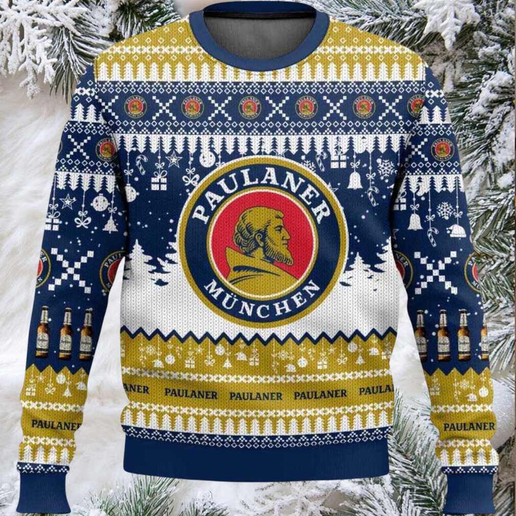 2025 Paulaner German Beer Christmas Ugly Sweater 2025 Paulaner German Beer Christmas Ugly Sweater