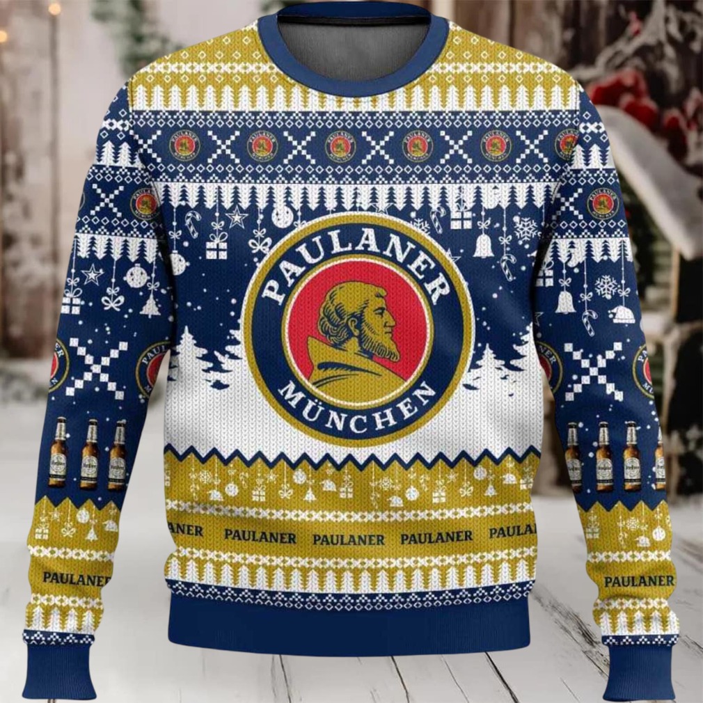 2025 Paulaner German Beer Christmas Ugly Sweater 2025 Paulaner German Beer Christmas Ugly Sweater
