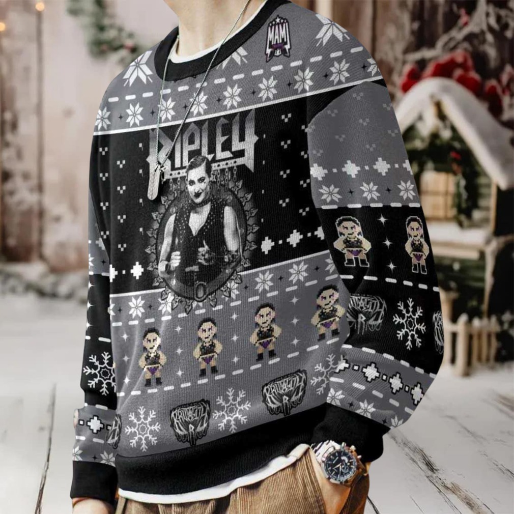 2025 Rhea Ripley Christmas Ugly Sweater 2025 Rhea Ripley Christmas Ugly Sweater