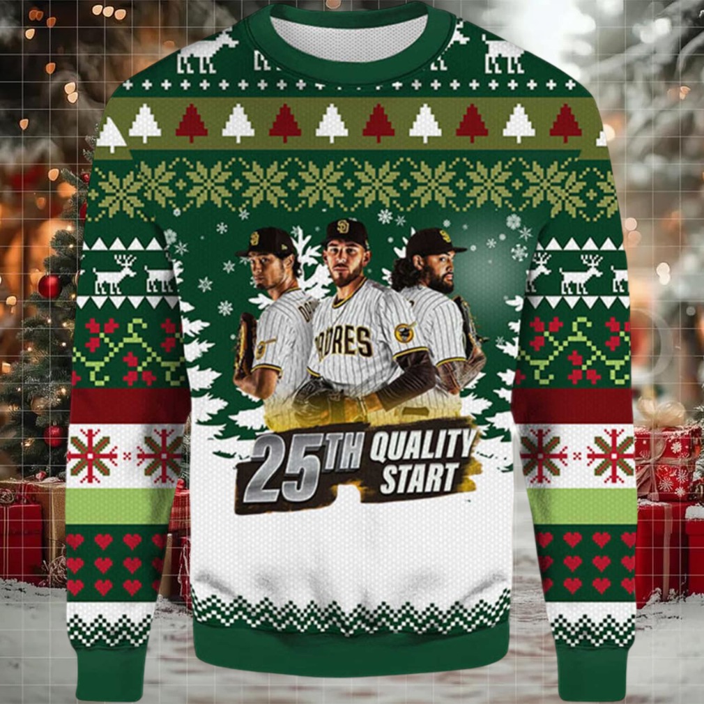 2025 San Diego Padres Quality Crew Ugly Christmas Sweater 2025 San Diego Padres Quality Crew Ugly Christmas Sweater