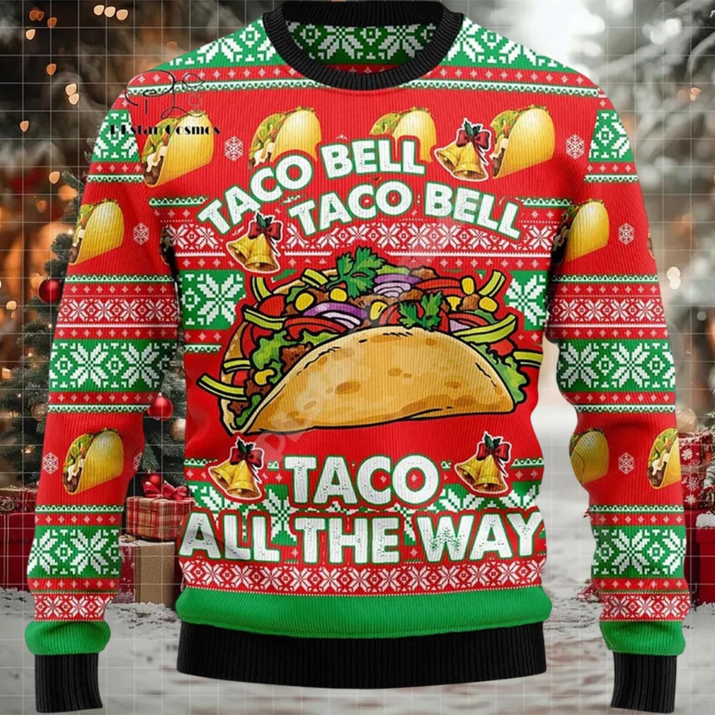2025 Taco Bell Ugly Christmas Sweater