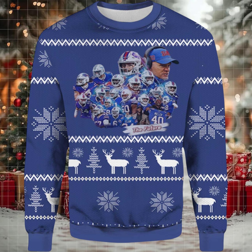 2025 The Future Of Bills Ugly Christmas Sweater