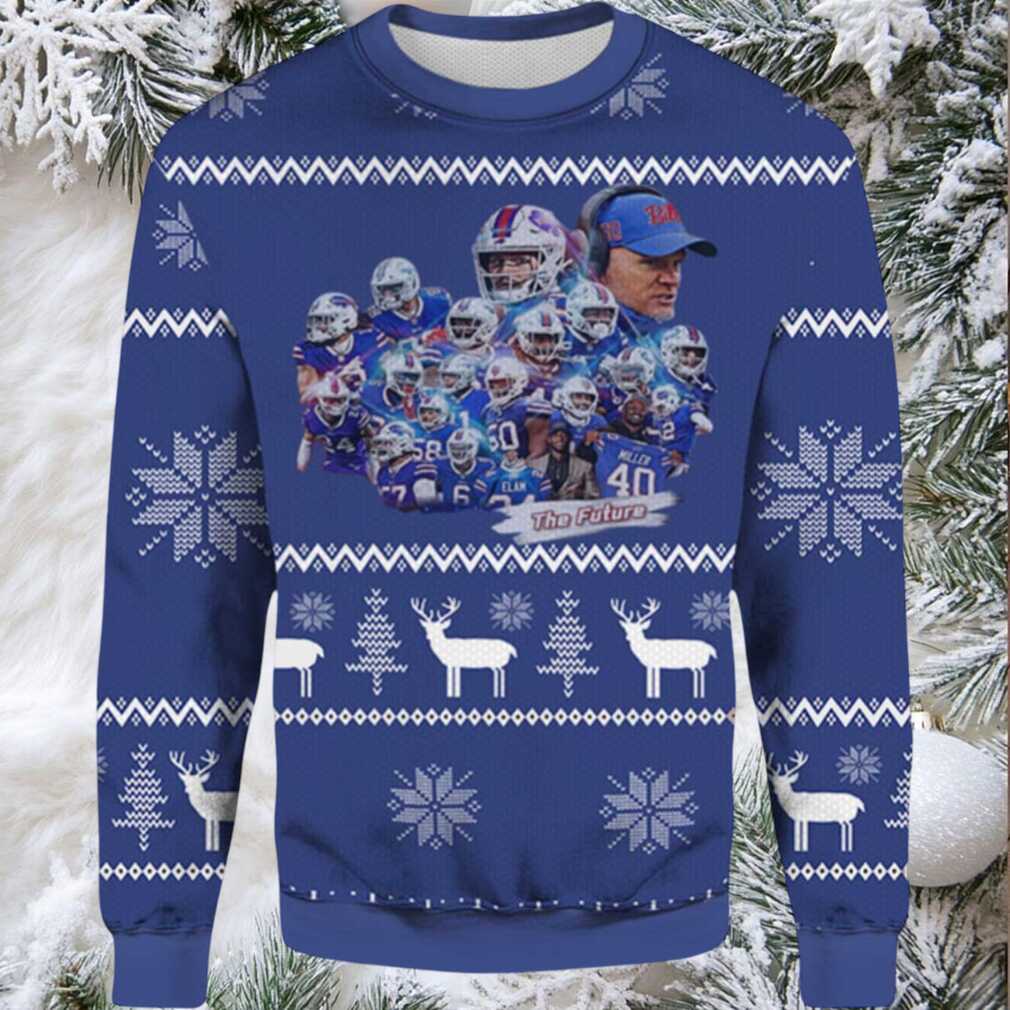 2025 The Future Of Bills Ugly Christmas Sweater