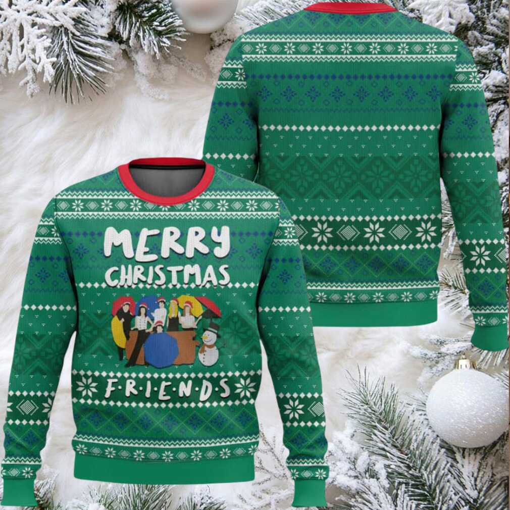 Merry Xmas Friends Ugly Christmas Sweater