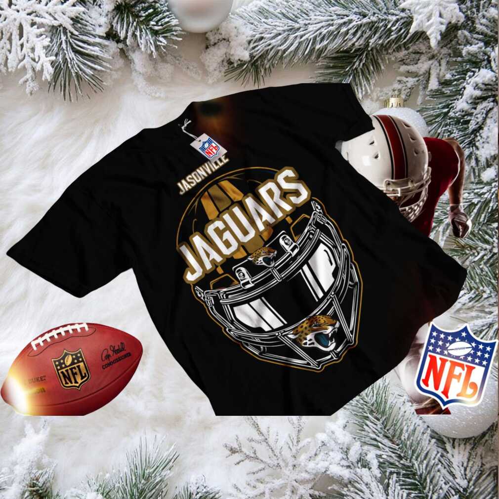 Jacksonville Jaguars NFL Black Team Helmet T Shirt Jacksonville Jaguars NFL Black Team Helmet T Shirt