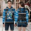 Carolina Panthers Santa Claus Bring Gifts 3D Ugly Hoodie Men Carolina Panthers Santa Claus Bring Gifts 3D Ugly Hoodie Men