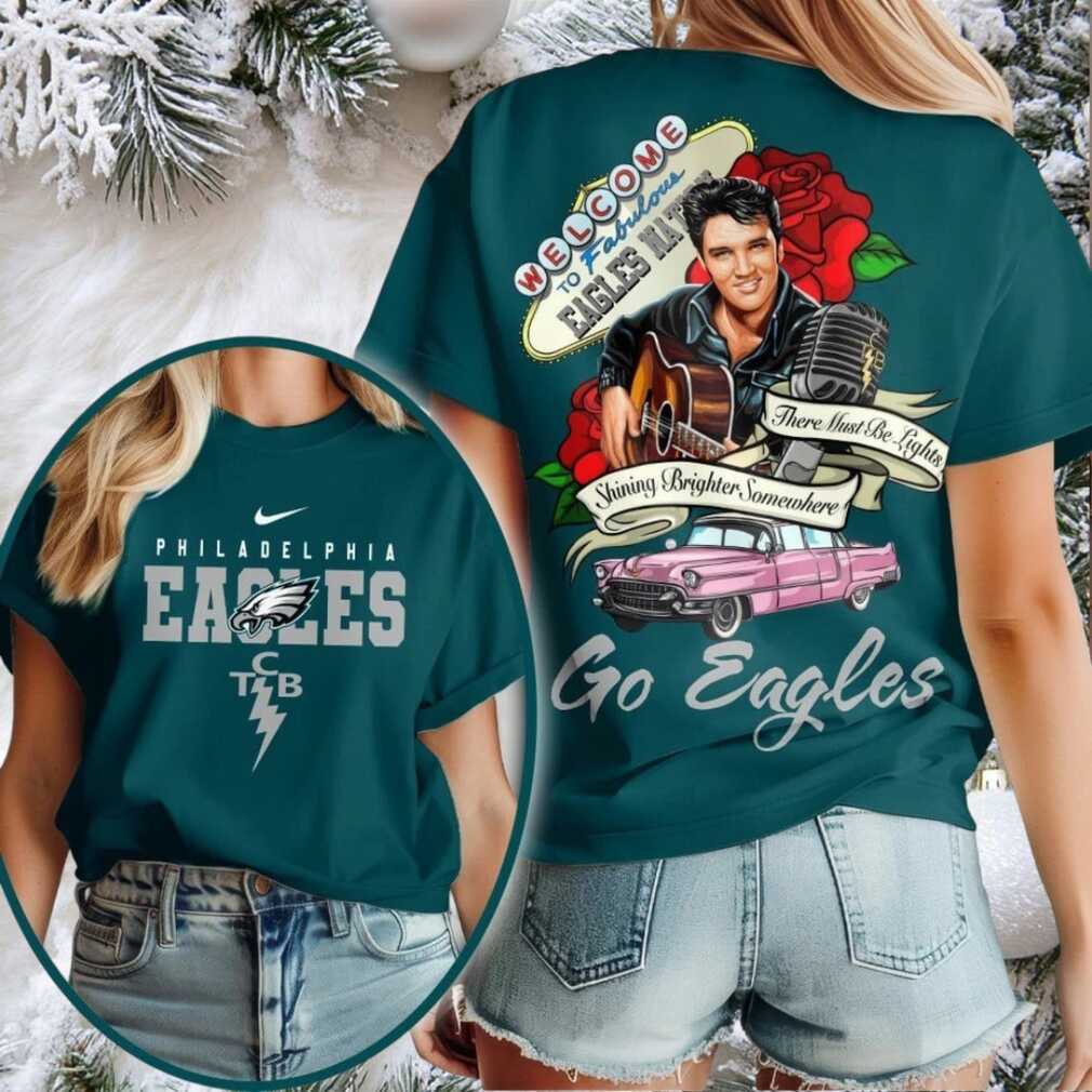 Philadelphia Eagles NFL Elvis Presley Rose Shirt Philadelphia Eagles NFL Elvis Presley Rose Shirt