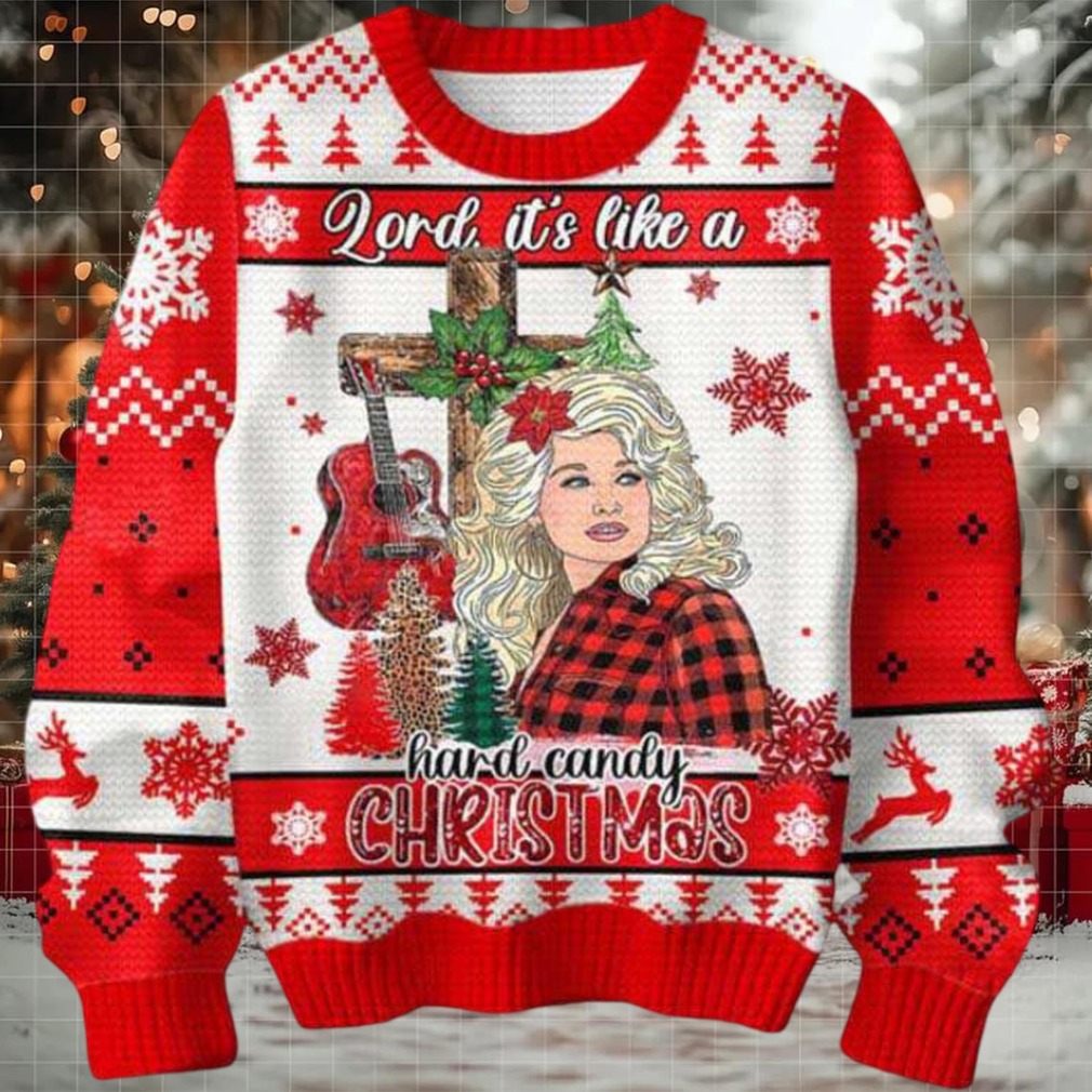 A Holly Dolly Parton Christmas Ugly Sweater A Holly Dolly Parton Christmas Ugly Sweater