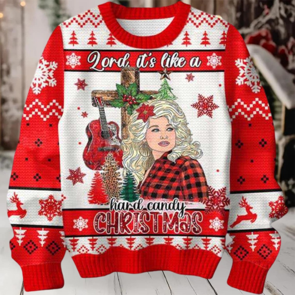 A Holly Dolly Parton Christmas Ugly Sweater A Holly Dolly Parton Christmas Ugly Sweater