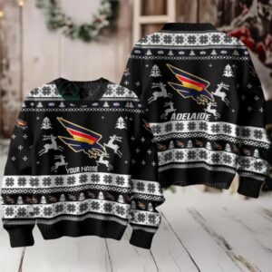 Adelaide Crows Custom Ugly Christmas Sweater