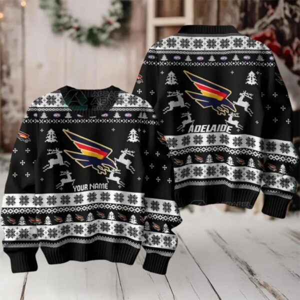 Adelaide Crows Custom Ugly Christmas Sweater