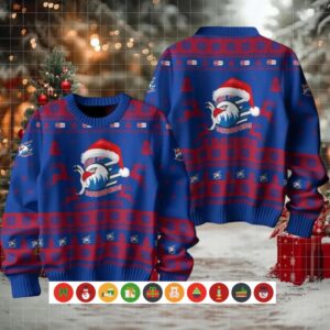 Adler Mannheim 2025 Christmas Ugly Sweater