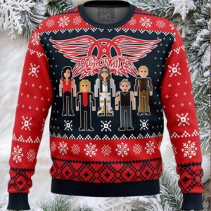 Aerosmith Ugly Christmas Sweater Aerosmith Ugly Christmas Sweater