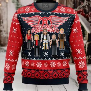 Aerosmith Ugly Christmas Sweater