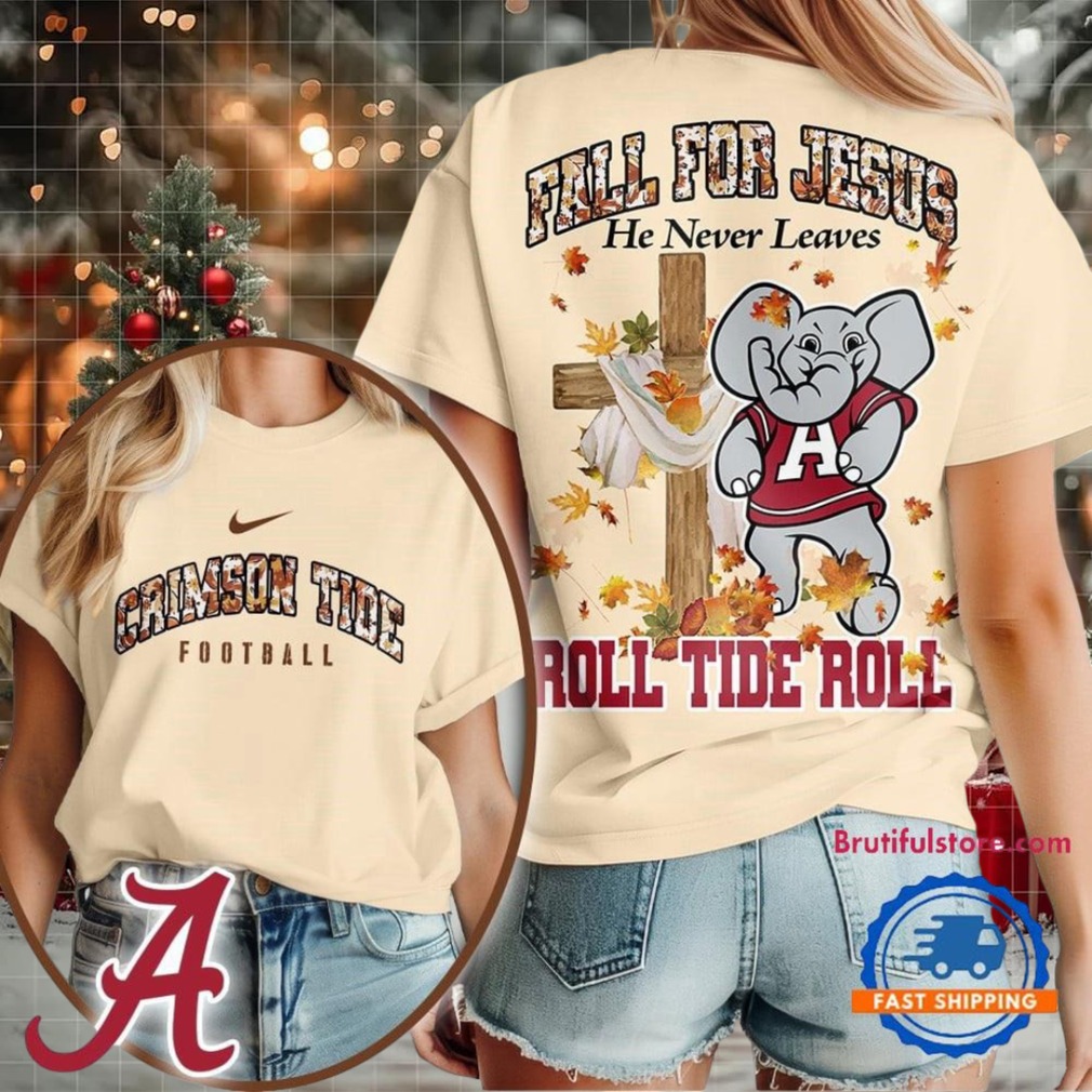 Alabama Crimson Tide 2025 NCAA Season Fall For Jesus Unisex 3D Shirt Alabama Crimson Tide 2025 NCAA Season Fall For Jesus Unisex 3D Shirt