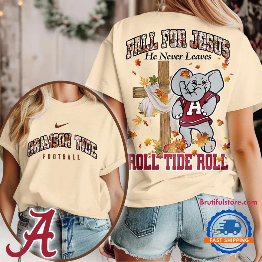 Alabama Crimson Tide 2025 NCAA Season Fall For Jesus Unisex 3D Shirt Alabama Crimson Tide 2025 NCAA Season Fall For Jesus Unisex 3D Shirt