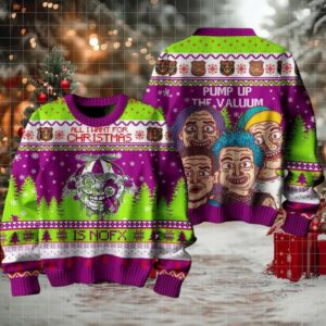 All I Want For Chrismas Is Nofx Pump Up The Valuum Ugly Sweater