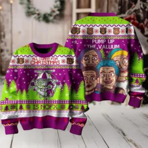 All I Want For Chrismas Is Nofx Pump Up The Valuum Ugly Sweater