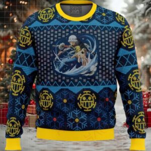 Anime Winter Sweater – Cozy Unisex Pullover With Unique Design – Perfect For Fans