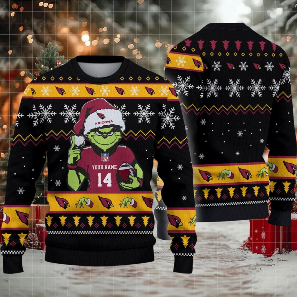 Arizona Cardinals Custom Christmas Ugly Sweater Arizona Cardinals Custom Christmas Ugly Sweater