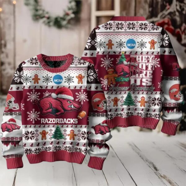 Arkansas Razorbacks Ugly Sweater 2025