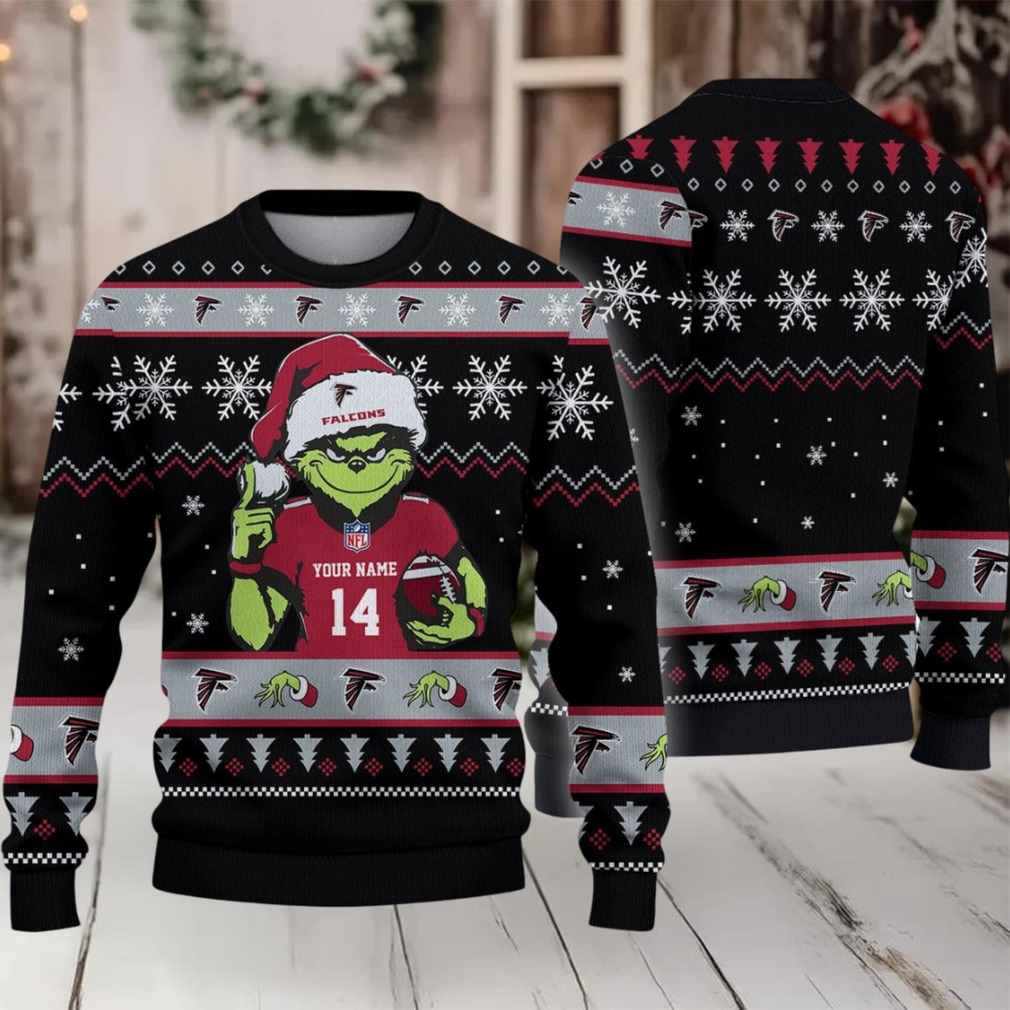 Atlanta Falcons Custom Christmas Ugly Sweater