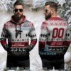 Atlanta Falcons Ugly 3D Hoodie Santa Snowman Pattern Atlanta Falcons Ugly 3D Hoodie Santa Snowman Pattern