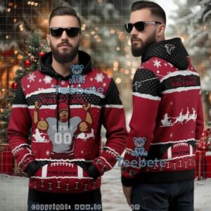 Atlanta Falcons Personalized Ugly 3D Hoodie Christmas Player