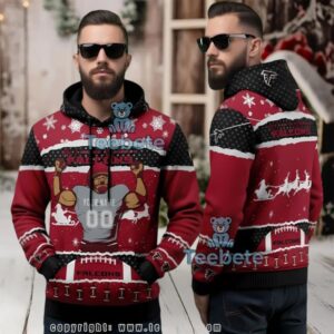 Atlanta Falcons Personalized Ugly 3D Hoodie Christmas Player