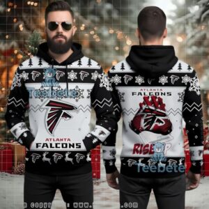 Atlanta Falcons Rise Up Ugly 3D Hoodie Winter Christmas Gift