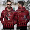 Atlanta Falcons Baby Groot Wreath Ugly 3D Hoodie Christmas Gift