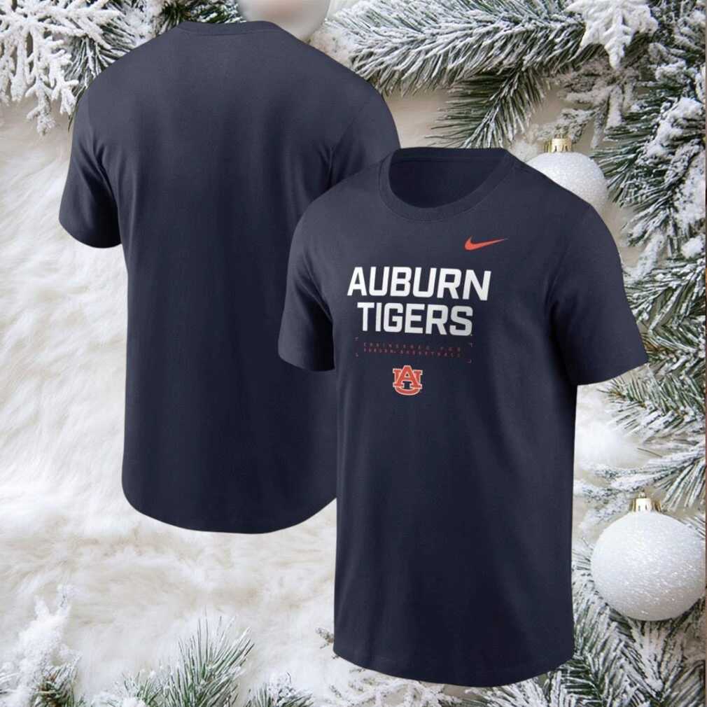 Auburn Tigers Nike 2025 Courtside Basketball Performance shirt Auburn Tigers Nike 2025 Courtside Basketball Performance shirt