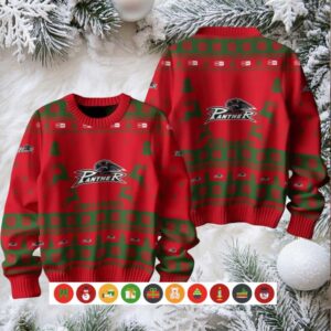 Augsburger Panther 2025 Christmas Ugly Sweater Augsburger Panther 2025 Christmas Ugly Sweater