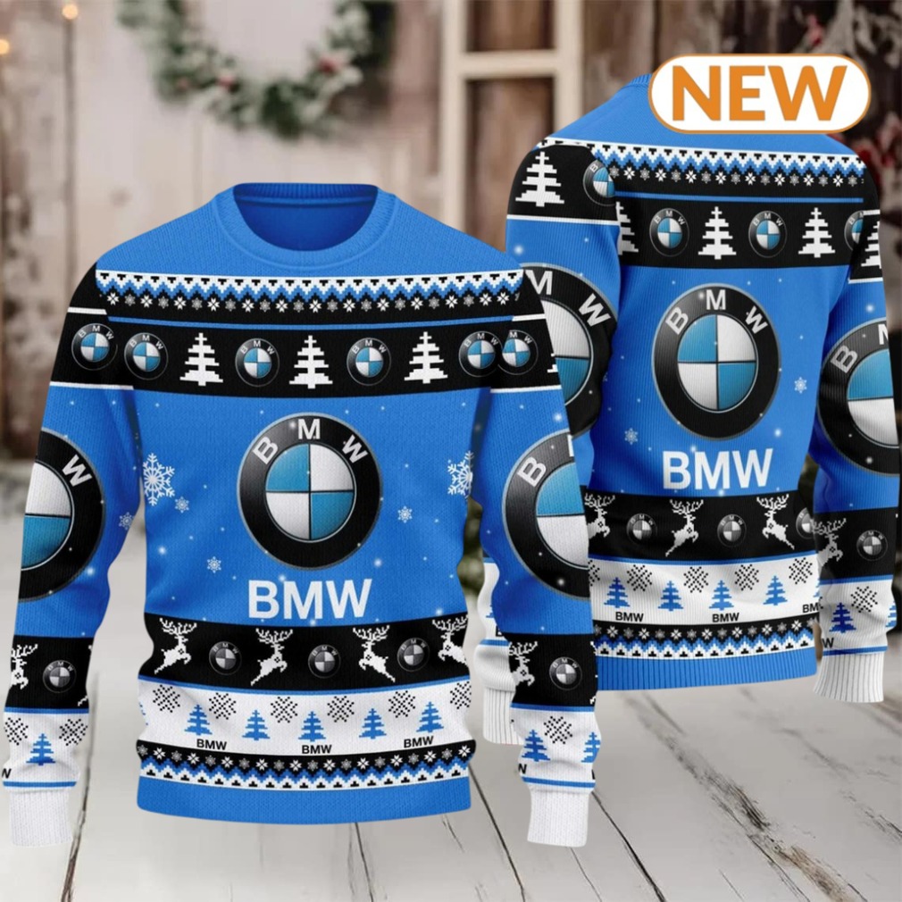BMW 2025 Christmas Blue Ugly Sweater BMW 2025 Christmas Blue Ugly Sweater
