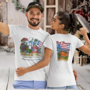 Bad Bunny Super Bowl LX Levi’s stadium 2026 shirt