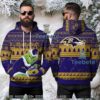 Baltimore Ravens Kissmyass Ugly 3D Hoodie Winter Gameday Wear