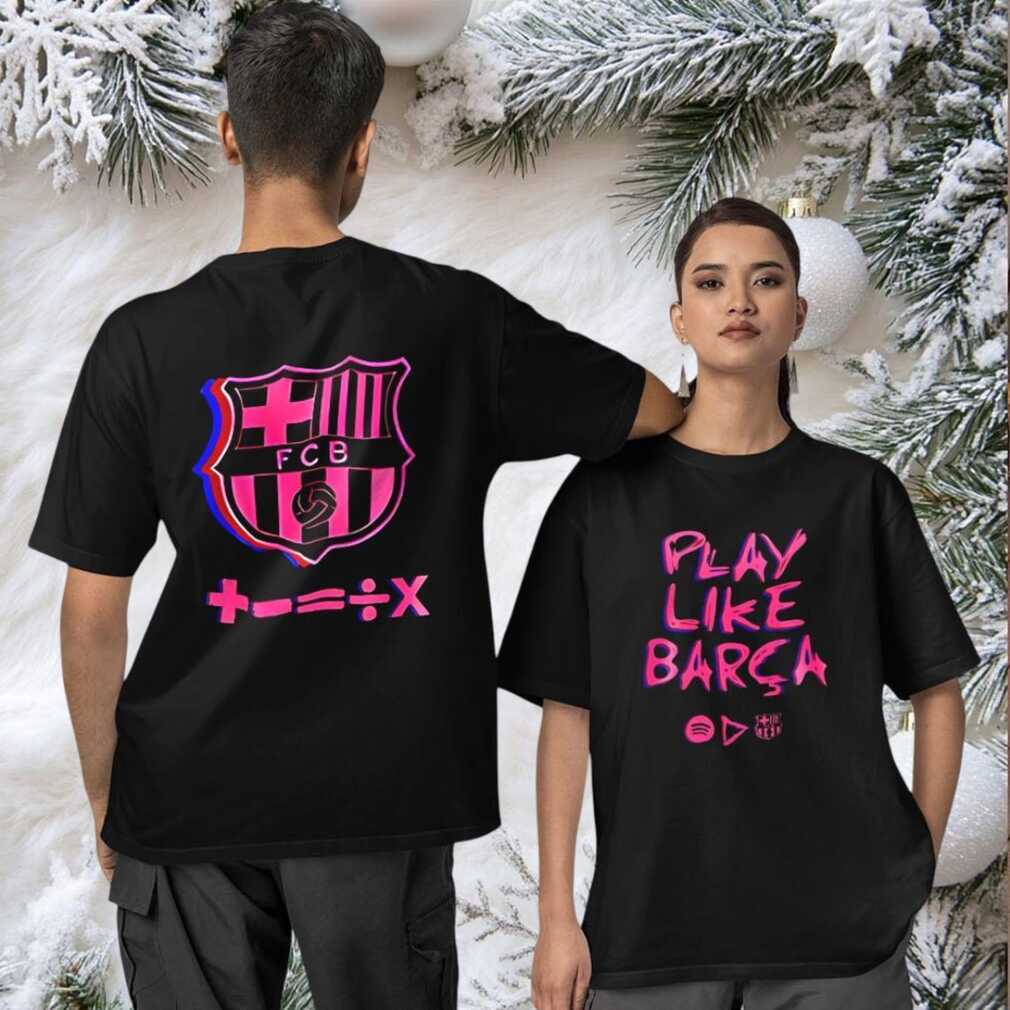 Barcelona x Ed Sheeran El Clásico two sided T shirt