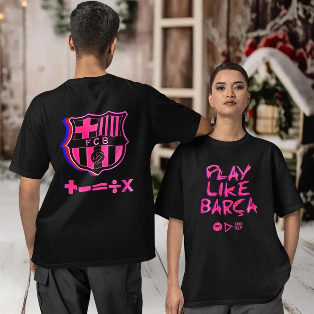 Barcelona x Ed Sheeran El Clásico two sided T shirt
